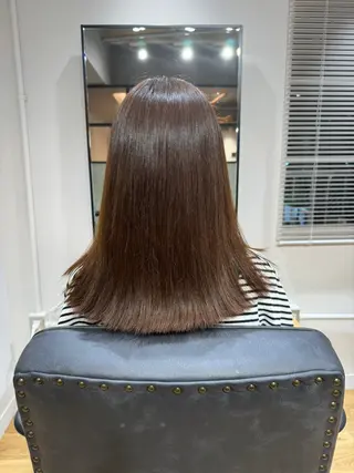 セミロング 安藤 航平のヘアスタイル