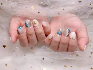 ネイル MiKi Nai池袋 長さだし得意のネイルデザイン