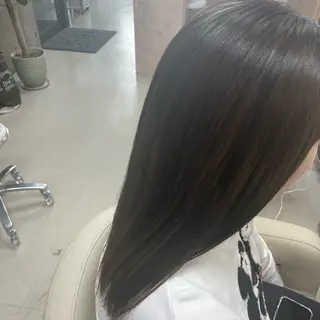 ロング カラー 坂本 沙也加のヘアスタイル