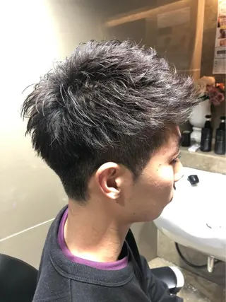 ショート メンズ 餘野 翔舞のヘアスタイル