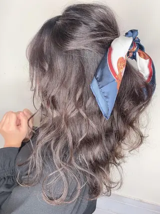セミロング ヘアアレンジ 櫛部洸貴/ 頭皮改善、髪質改善のヘアスタイル