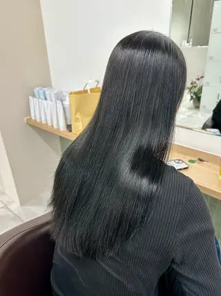 セミロング カラー ブリーチなし/レイヤ ー特化🌈Tommyのヘアスタイル