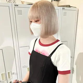 ミディアム piLLon・ keinaのヘアスタイル