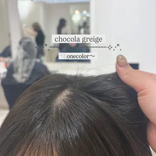 カラー Parve Mix￤ 石原 響子🧸のヘアスタイル