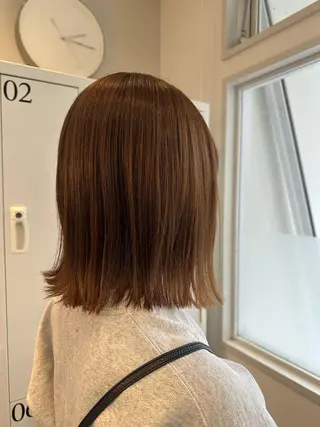 ミディアム Agu hair noman マナのヘアスタイル