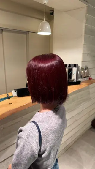 カラー オーロ豊中本店所属・たかはし ゆな豊中駅徒歩3分のヘアスタイル