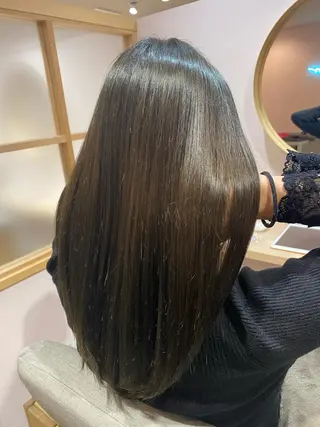 ロング カラー nagisa /縮毛矯正のヘアスタイル