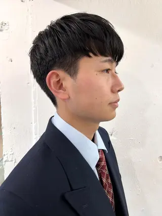 ショート メンズ 木村陸弥🌿似合わせ 再現性メンズヘアのヘアスタイル