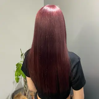 ロング カラー ヘアアレンジ fifth 石川 凪のヘアスタイル