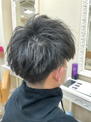 ショート メンズ KAKKY/ショート レイヤー/千種/池下のヘアスタイル