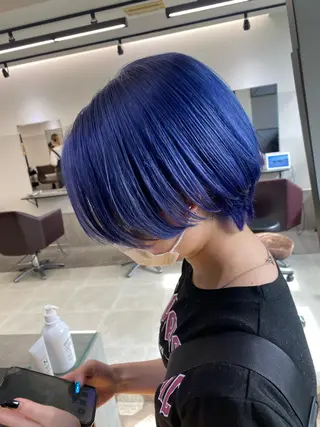 ショート カラー jill by gisel＿のヘアスタイル