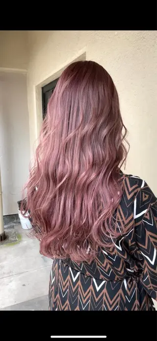 ロング カラー 🌈艶ハイトーン🌈 心を込めます🤝涼介のヘアスタイル