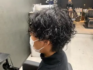 パーマ メンズ 倉田 よしきのヘアスタイル