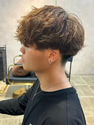 パーマ メンズ 【aini天王寺】 𝐚𝐢𝐫𝐢✂︎のヘアスタイル