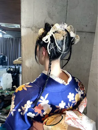ロング ヘアアレンジ 美髪× ヘアセット✨Araiのヘアスタイル
