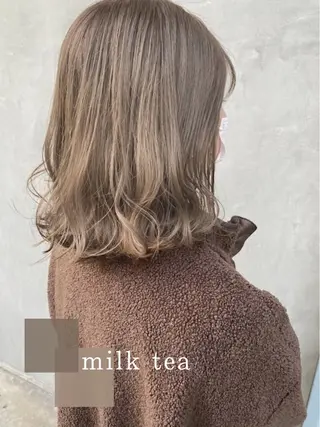 ミディアム 谷川 一貴のヘアスタイル