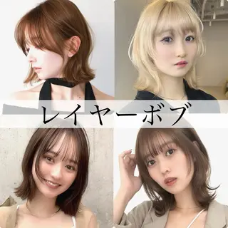 ショート カラー HACCH （ハッチ）所属・🪼ボブ/ミニボブ レイヤーボブ🪼のヘアスタイル