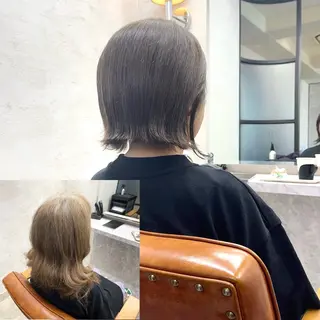 ショート カラー 黒崎 勝巳のヘアスタイル