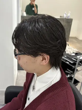 パーマ メンズ 内山 翔太のヘアスタイル
