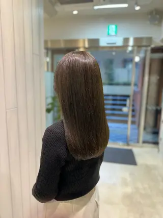 セミロング カラー ヘアアレンジ 完全💗マンツーマン marinのヘアスタイル