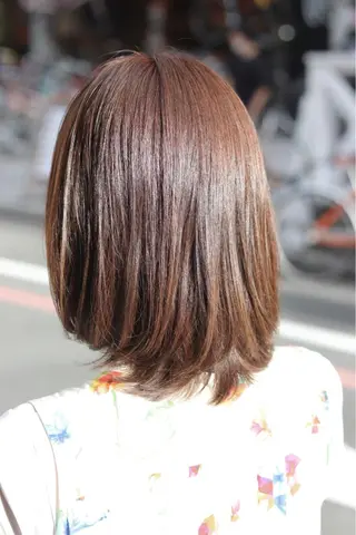 ミディアム カラー ヘアアレンジ 川内 政人のヘアスタイル