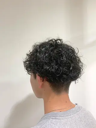 パーマ メンズ 竹内 康浩のヘアスタイル