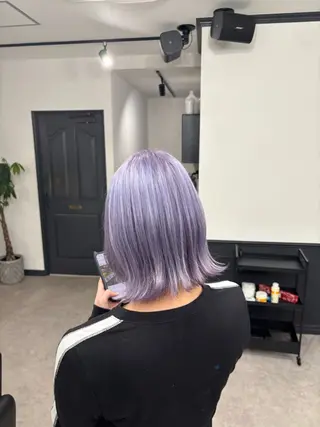 カラー 長谷川 さくらのヘアスタイル