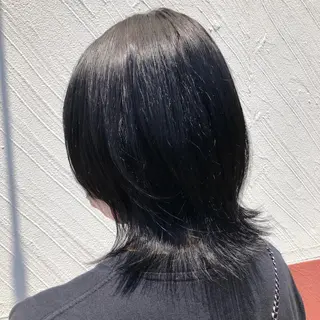 ミディアム つばた みゆ🦋のヘアスタイル