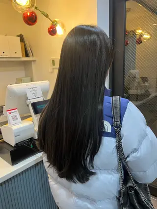 ロング カラー AYANE ◝✩韓国ヘアのヘアスタイル