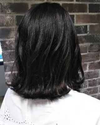 ミディアム カラー パーマ ヘアアレンジ ネイル キッズ メンズ マツエク・マツパ MEGUMI megumiのヘアスタイル