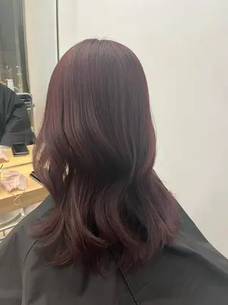 セミロング レイヤーカット 新宿🤍Maiのヘアスタイル