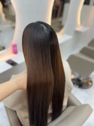 ロング naho💚 カラーモデル様募集中のヘアスタイル