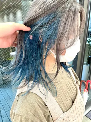 ミディアム 城 健太郎 💎ハイトーンのヘアスタイル