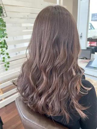 セミロング カラー   AYARIのヘアスタイル