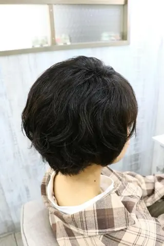 ショート フジタミキ ✨メテオ TR、ヘッドスパのヘアスタイル