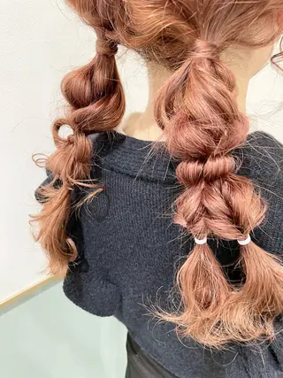 ロング カラー ヘアアレンジ コトミ【メンズ特化】 女子ウケ提案🫶🏻のヘアスタイル