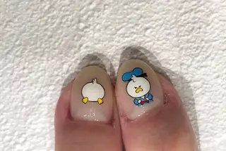 ネイル パラあり！フィルイン 美フォルムのネイルデザイン