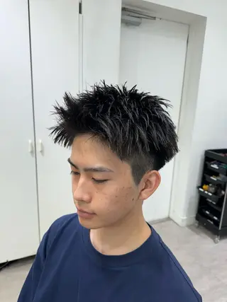 ショート メンズ メンズ専門美容師店長 💈高橋和真💈のヘアスタイル
