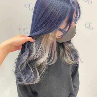 セミロング カラー 新宿駅近♡個室 ♡関口三都季🌜のヘアスタイル