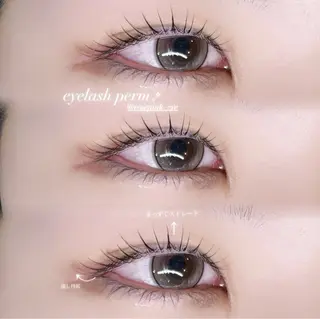 マツエク・マツパ rose pink MIYUのマツエク・マツパデザイン