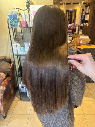 カラー Ly hair / nanoha🤍のヘアスタイル