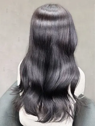 ロング 【明石の艶髪神様】 染澤尋統のヘアスタイル