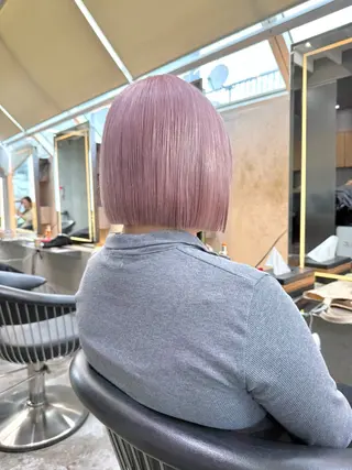 ショート カラー 髪質改善/ボブ/ レイヤー❣️yuiのヘアスタイル