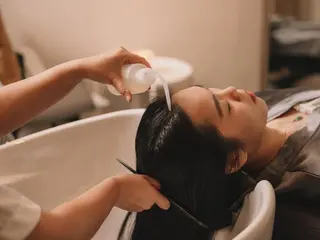 ミディアム 髪質改善/ストレート /オリーブ/堀内浩和のヘアスタイル