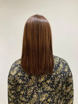 カラー 折本 沙織のヘアスタイル