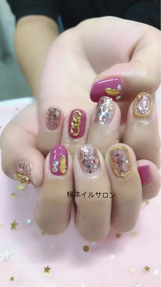 ネイル MoonNail ユリ🌸のネイルデザイン