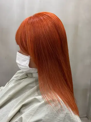セミロング カラー 中園康 /カラー/ブリーチのヘアスタイル