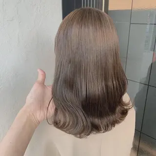 セミロング 亀川蓮 Agu hairのヘアスタイル