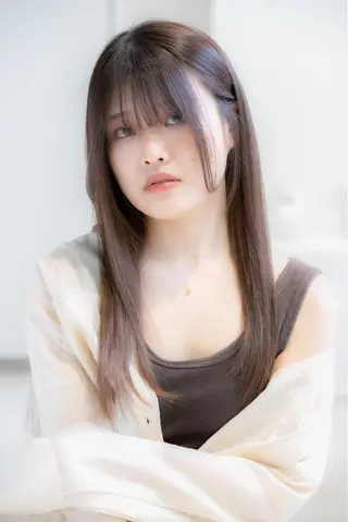 ロング カラー 【ミディアムと ロングに特化】島田恋のヘアスタイル