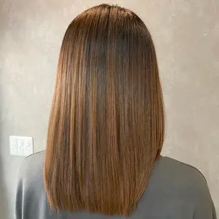 セミロング 髪のお悩み改善✨ 輝のヘアスタイル